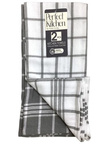 Imagen de JUEGO DE PAÑOS PARA COCINA PERFECT KITCHEN 16 X 24 2 UND 